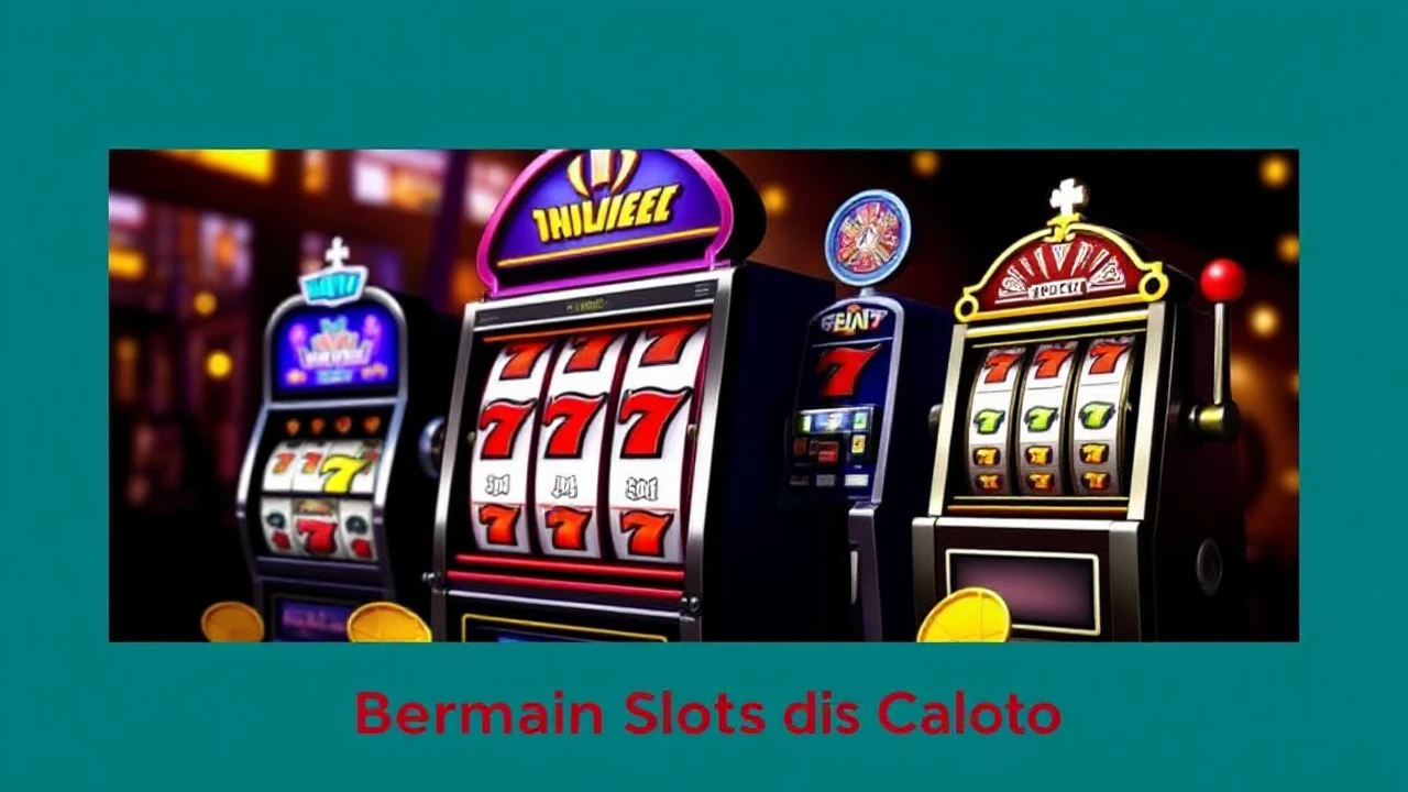 Cara Komprehensif Bermain Mesin Slot di Casino