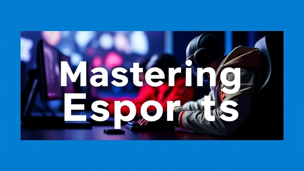 Mastering Esports: A Beginner's Guide to Conquering the Game