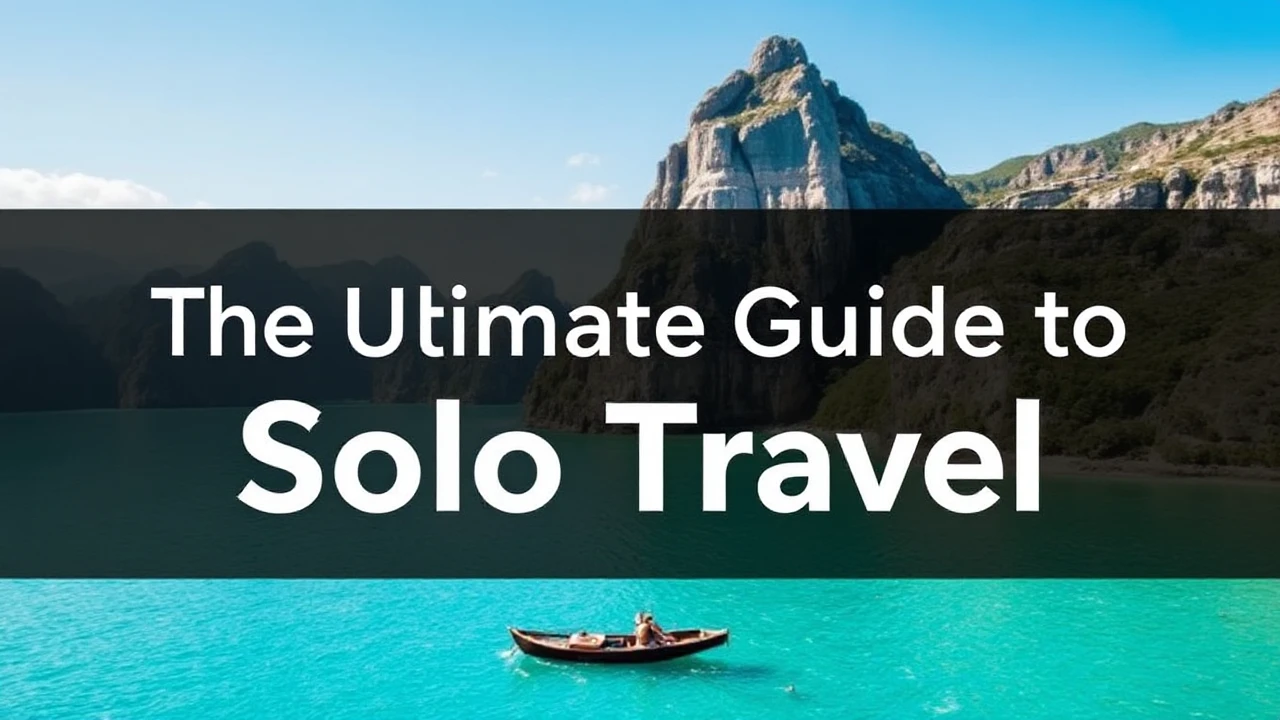 The Ultimate Guide to Solo Travel: Expert Tips for Venturing into the World Solo