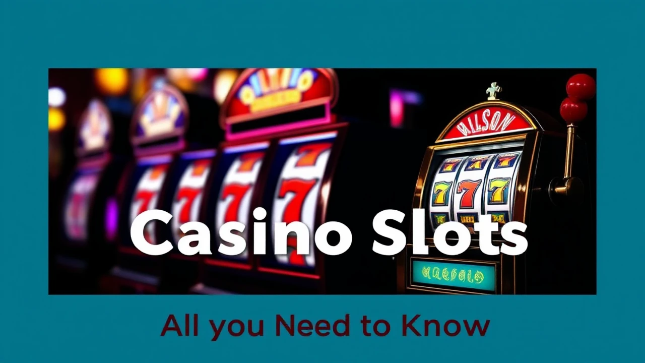 Becoming a Pro at Casino Slots: All You Need to Know