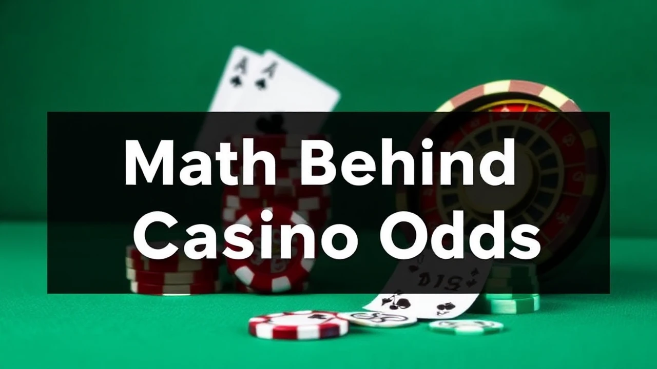 Breaking Down the Math Behind Casino Odds: A Insightful Guide