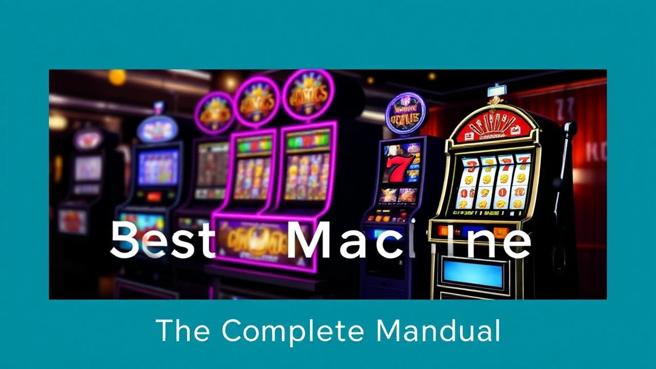 The Complete Manual on Picking the Best Casino Slot Machine