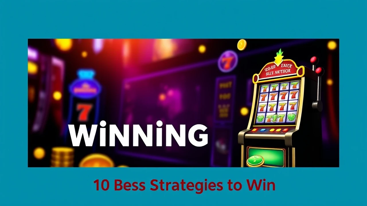 Conquering your Game of Winning Big in Gaming House Slot Machines: 10 Best Strategies to Win