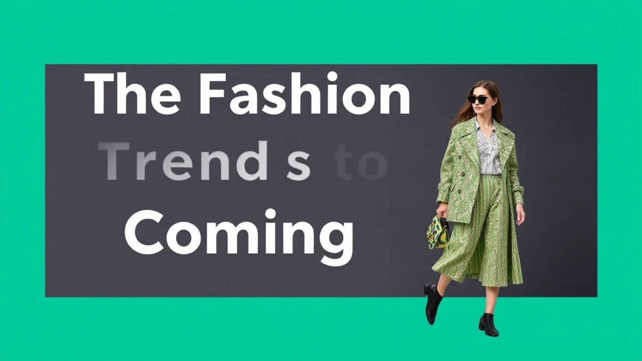 The Fashion Trends to Keep an Eye on in the Coming Year