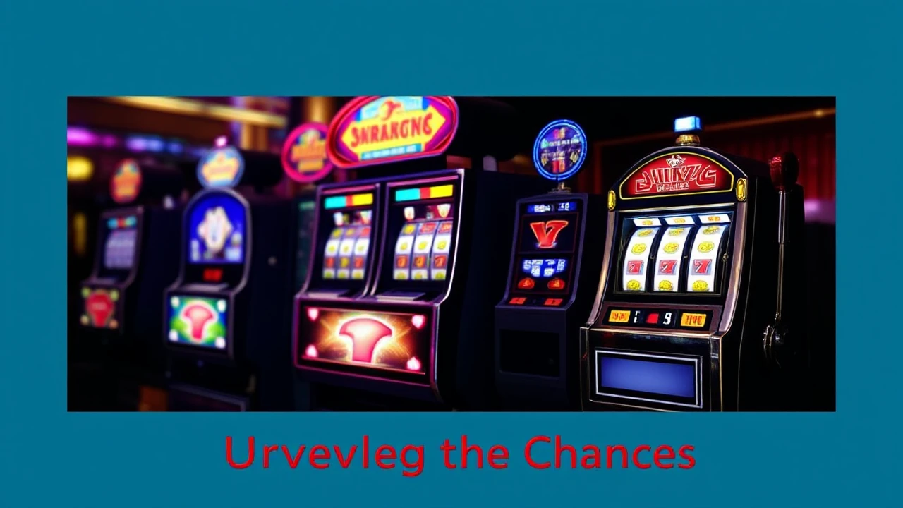 Unraveling the Chances: Understanding How Slot Machines Operate