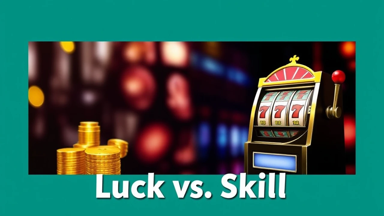 Luck vs. Skill: Delving into the Controversy on Winning at Gaming Slots