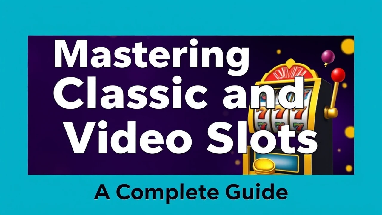 Mastering Classic and Video Slots: A Complete Guide