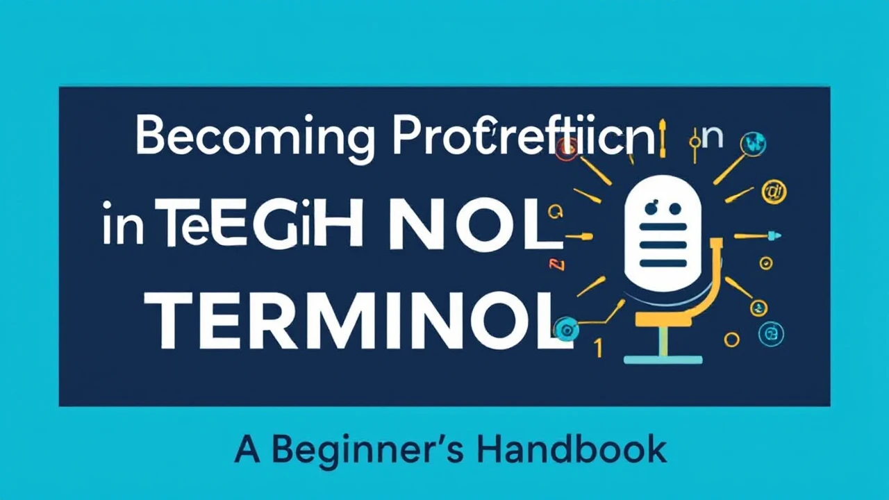 Becoming Proficient in Technical Terminology: A Beginner's Handbook