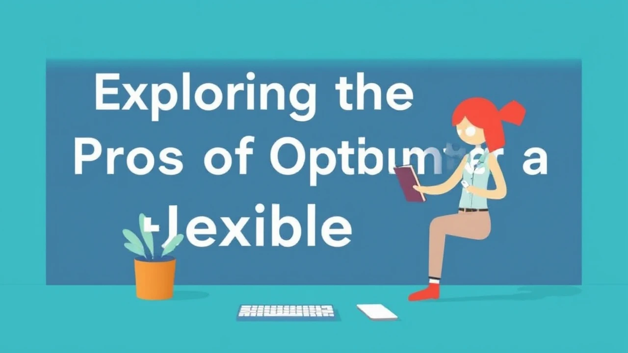 Exploring the Pros of Opting for a Flexible Job