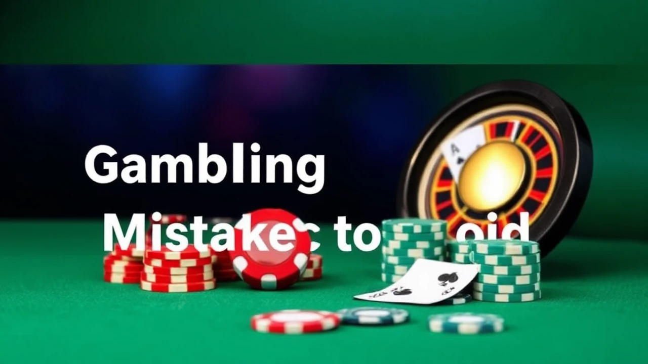 Top 10 Gambling Mistakes to Avoid