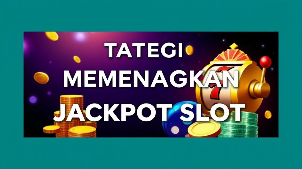 Strategi Rahasia Memenangkan Jackpot Slot