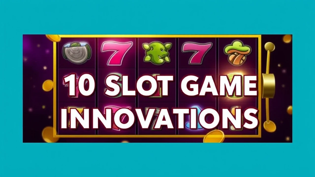 Revolutionizing the Industry: 10 Slot Game Innovations