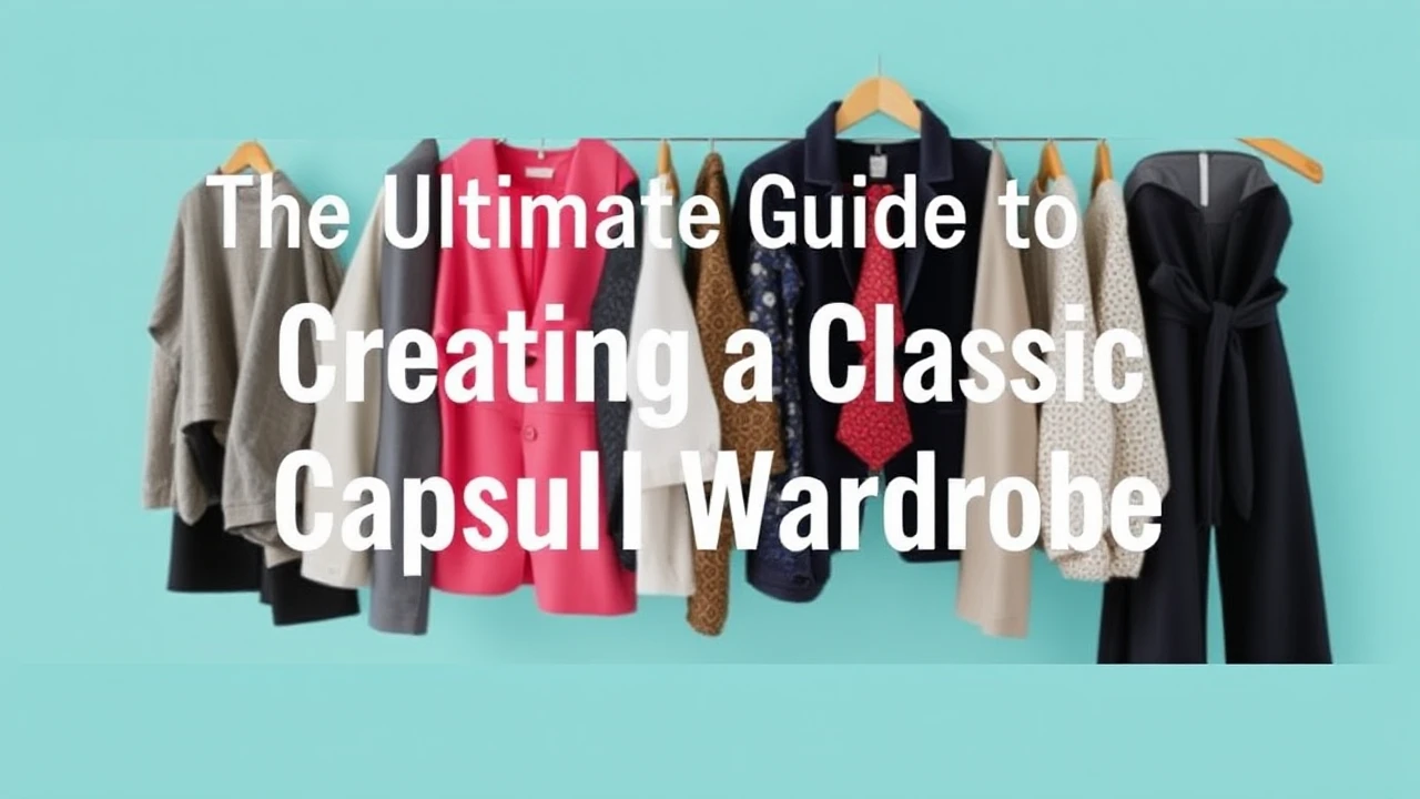 The Ultimate Guide to Creating a Classic Capsule Wardrobe