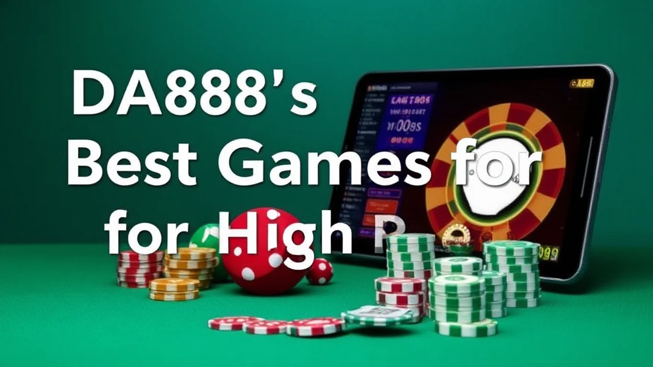 DA88’s Best Games for High Rollers