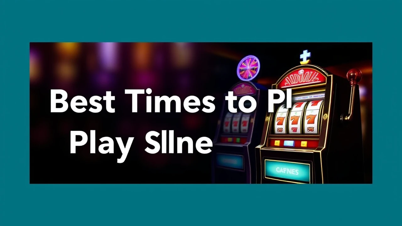 Get Lucky: Best Times to Play Casino Slots