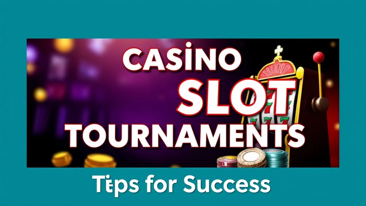 Casino Slot Tournaments: Tips for Success