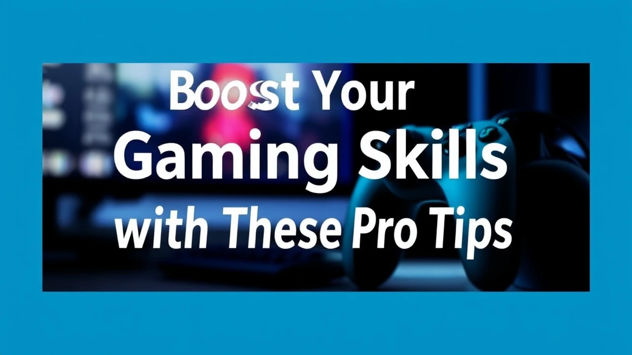 Boost Your Gaming Skills with These Pro Tips