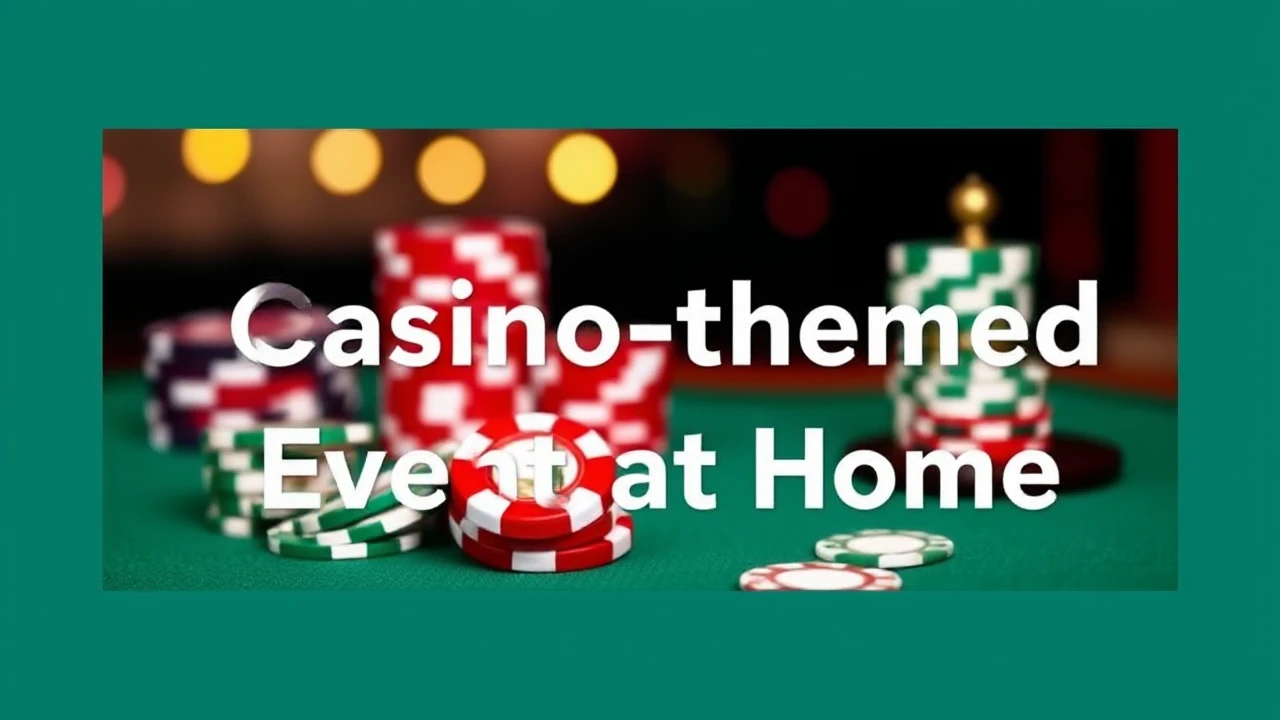 Ultimate Guide on Hosting a Casino-themed Event at Home