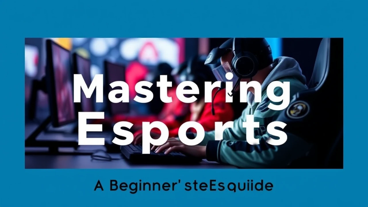 Mastering Esports: A Beginner's Guide to Professional Gaming