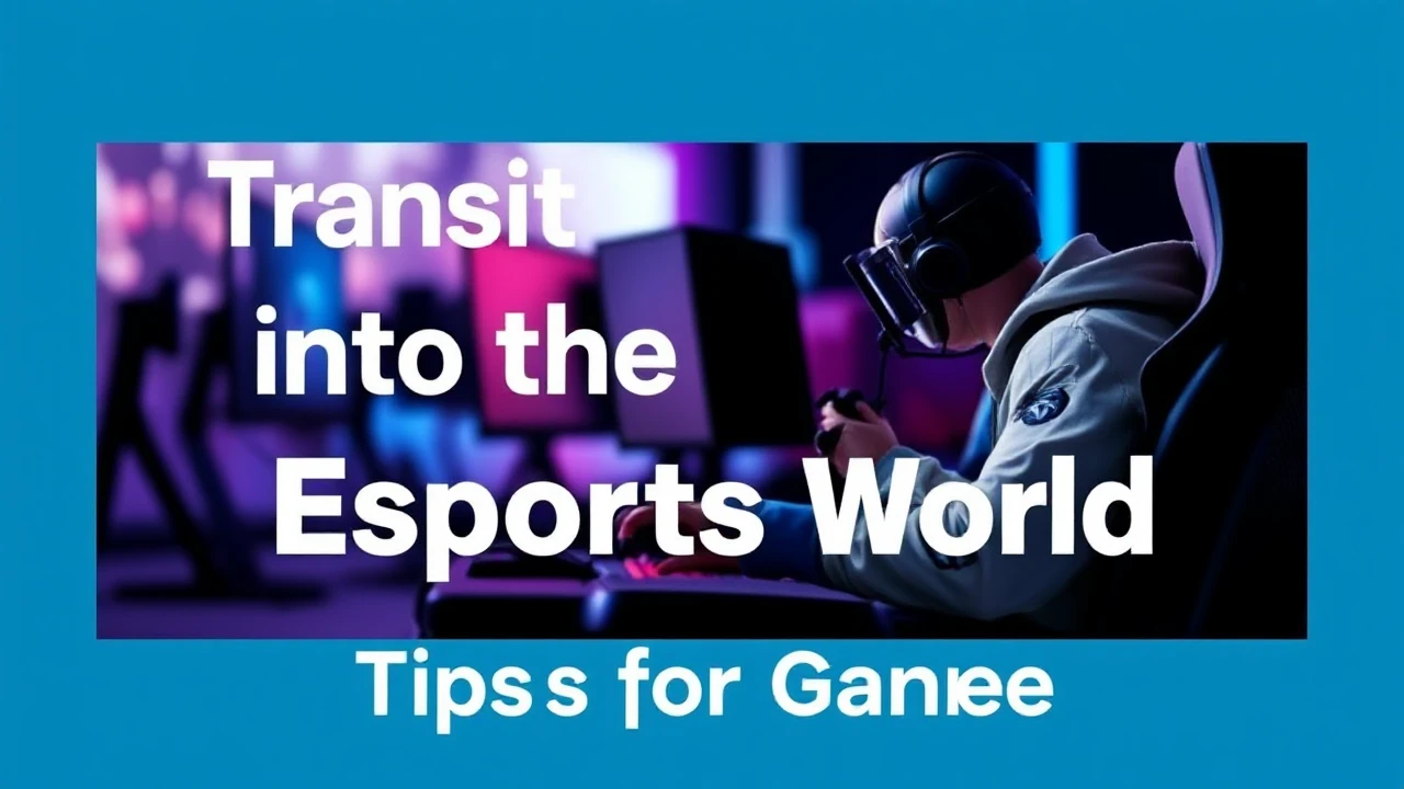 Transitioning into the Esports World: Tips for Gamers