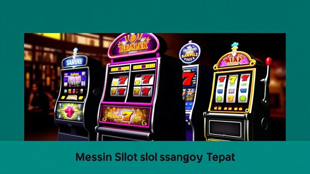 Panduan Memilih Mesin Slot Kasino yang Tepat