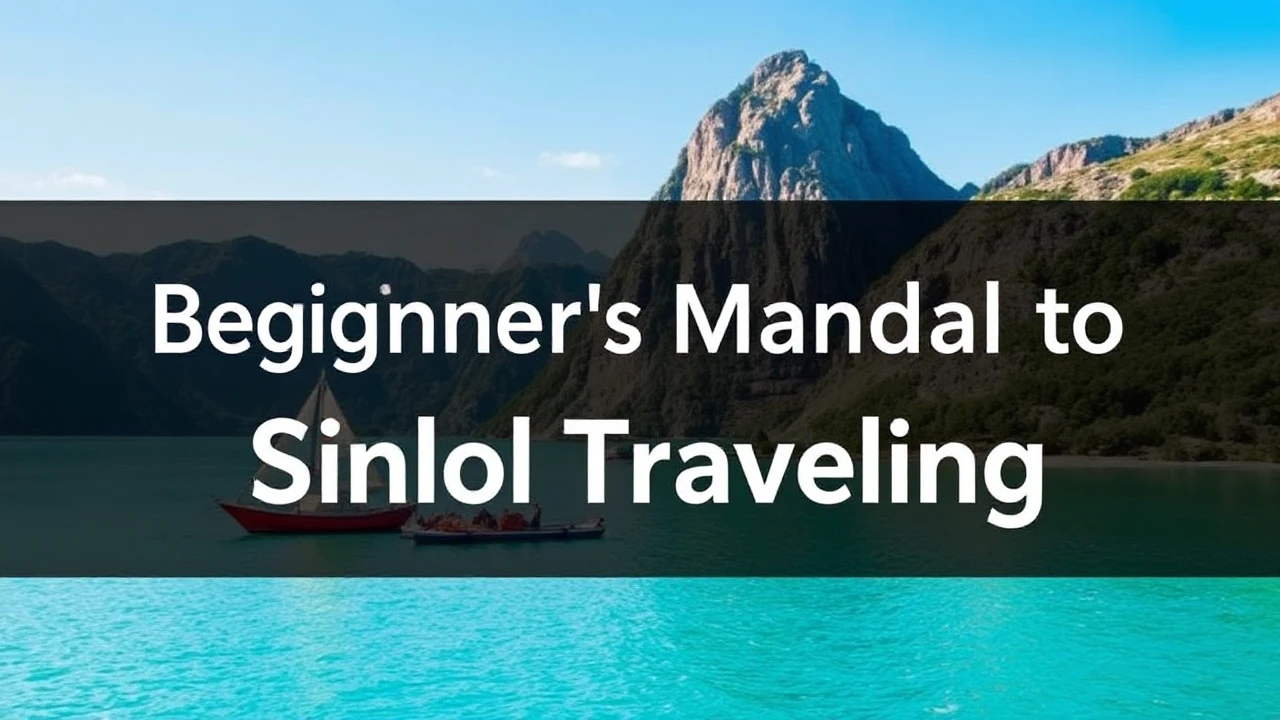 A Comprehensive Beginner's Manual to Single Traveling