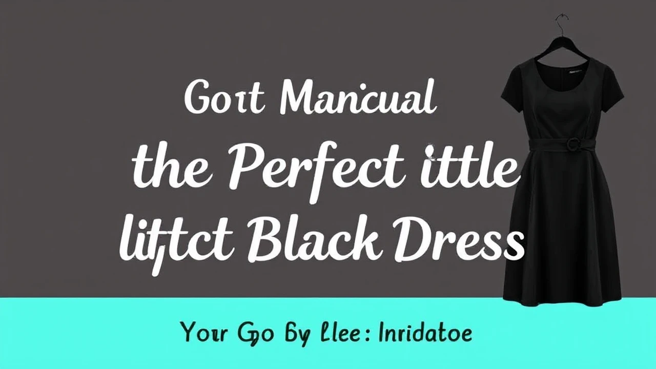 Your Go-To Manual of Selecting the Perfect Little Black Dress