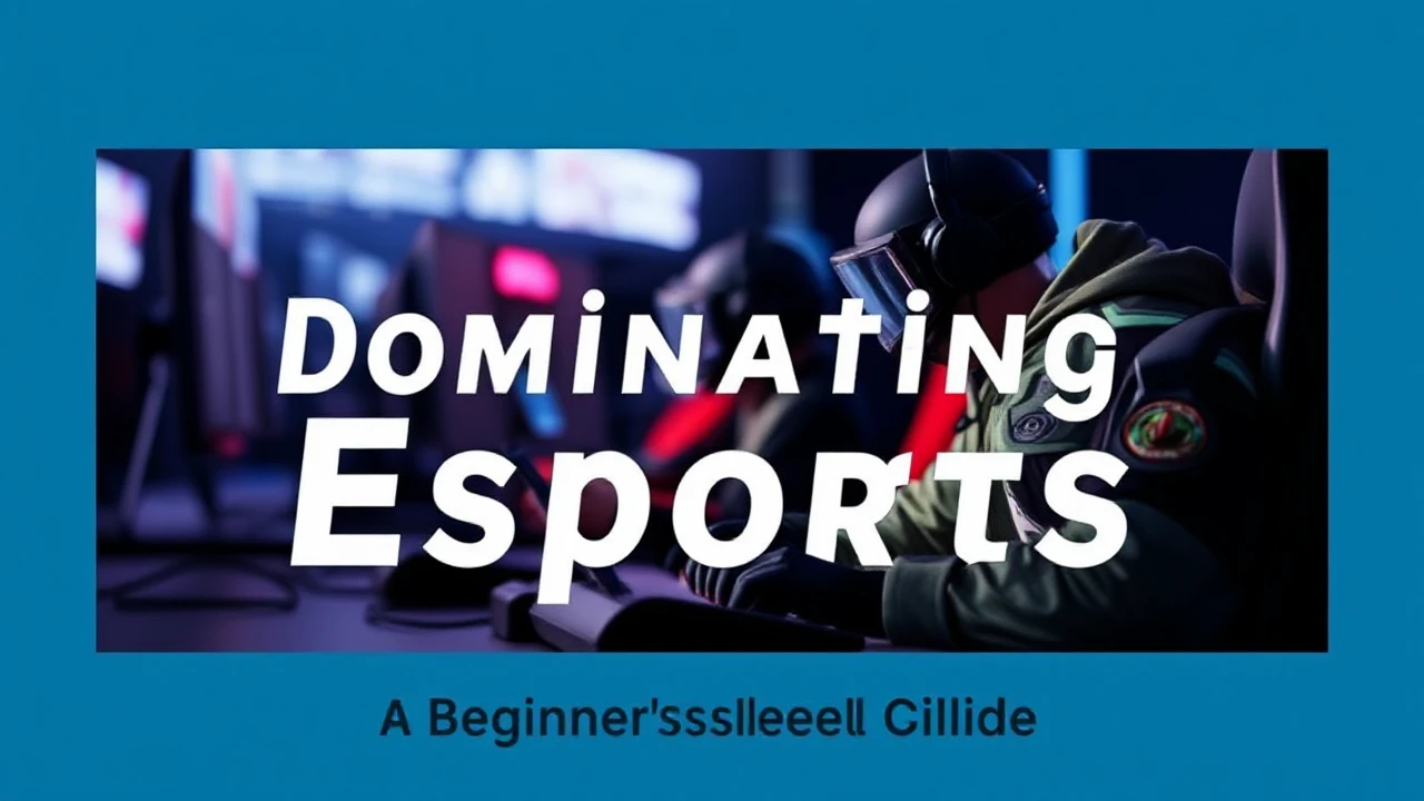 Dominating Esports: A Beginner's Guide to Professional Gaming