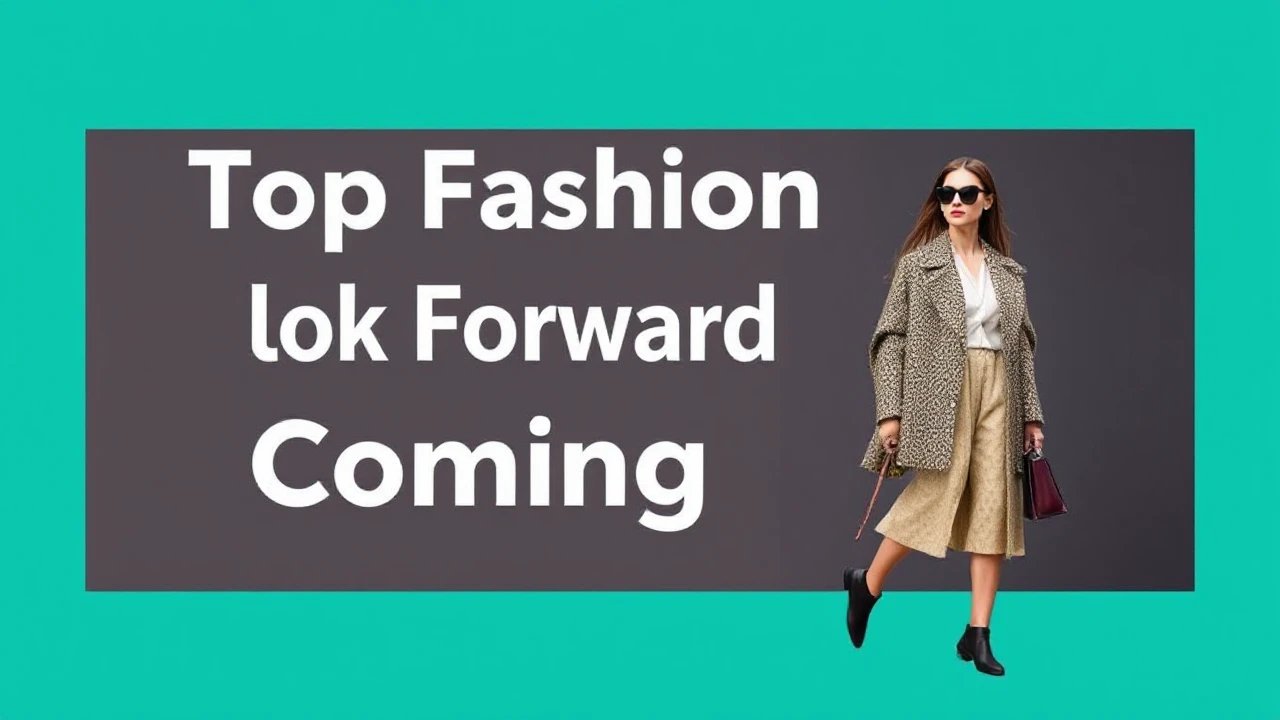 Top Fashion Trends to Look Forward to in the Coming Year