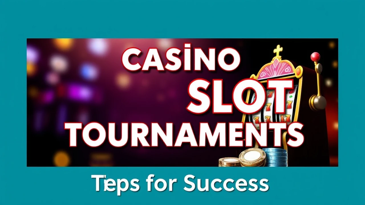 Casino Slot Tournaments: Tips for Success