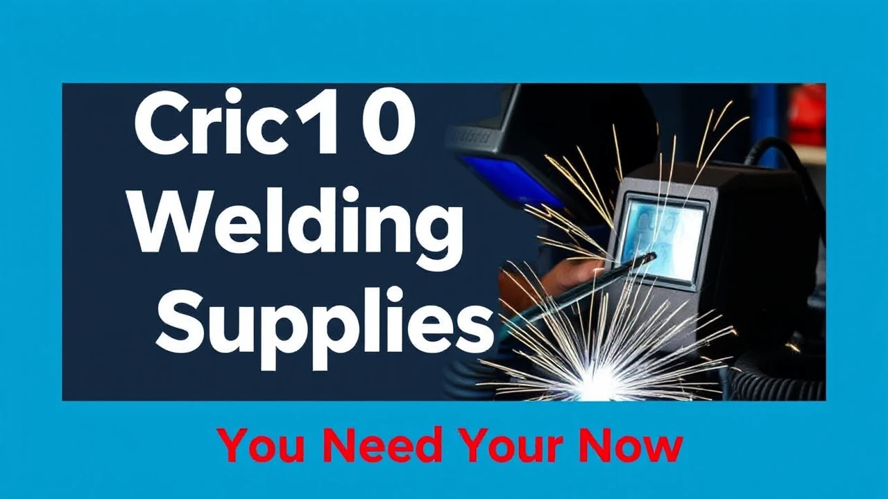 Crucial 10 Welding Supplies You Need Right Now