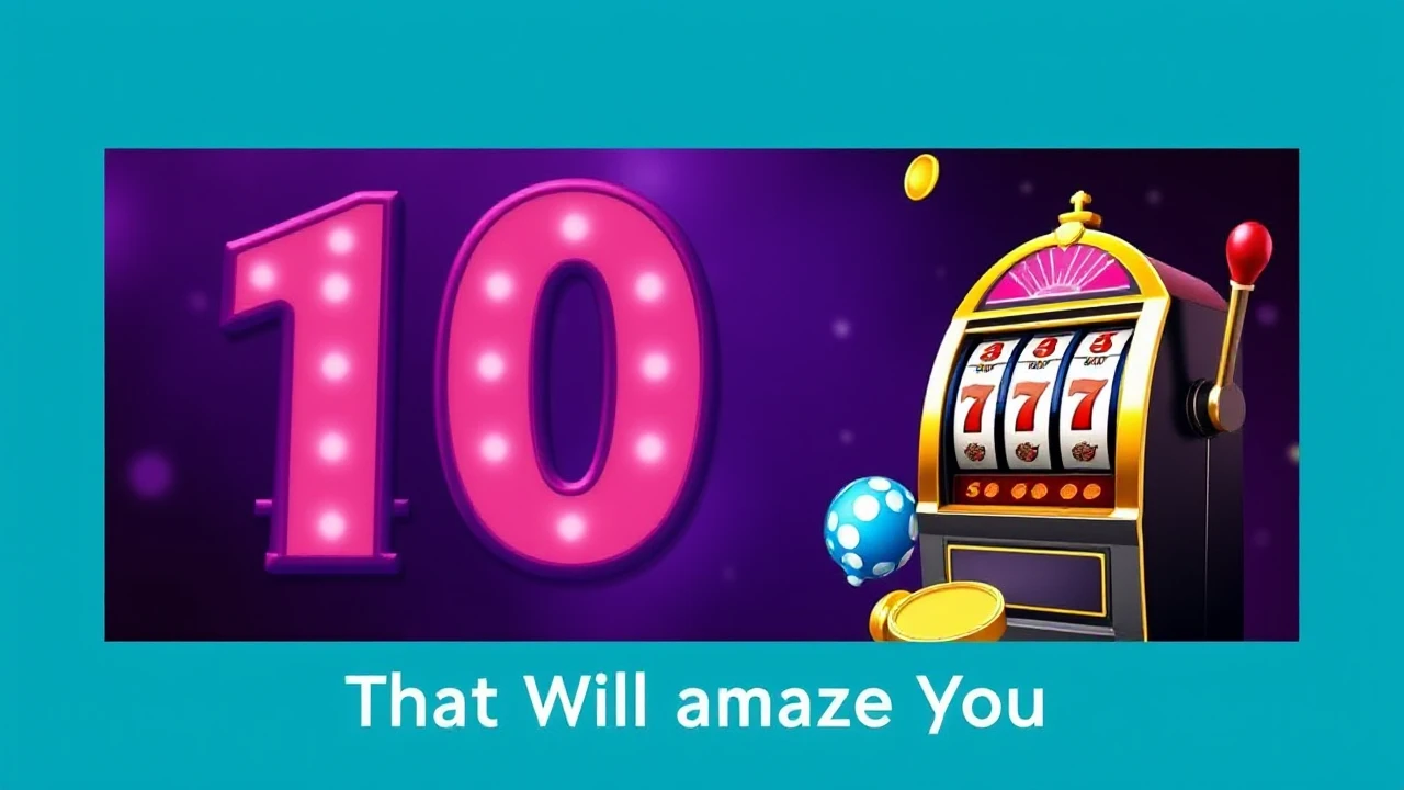 Uncovering 10 Slot Facts That Will Amaze You