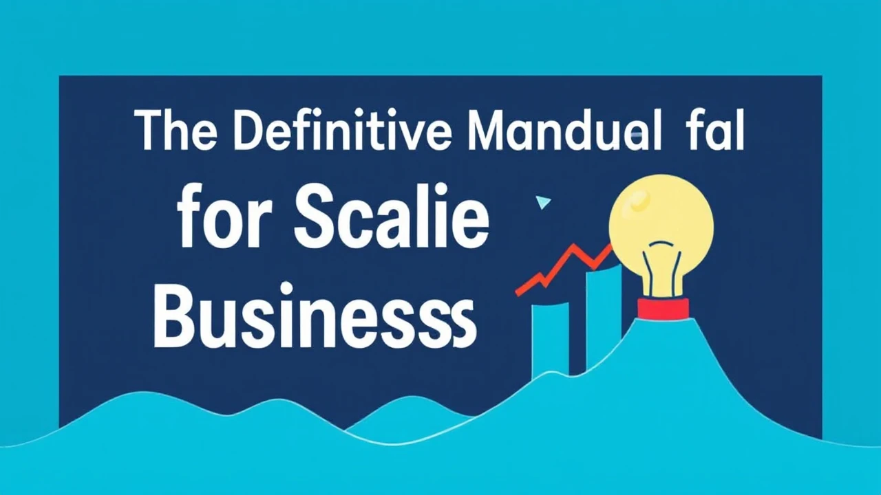 The Definitive Manual for Scaling Your Business Efficiently