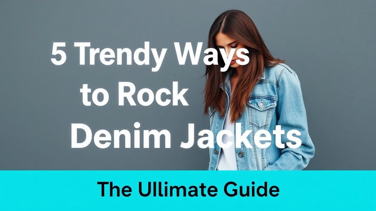 5 Trendy Ways to Rock Denim Jackets During the Current Season: Your Ultimate Guide