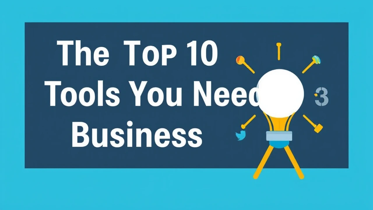 The Top 10 Tools You Need as a Business Owner