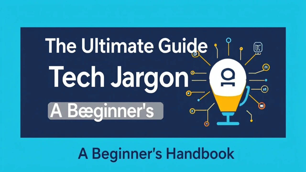 The Ultimate Guide Tech Jargon: A Beginner's Handbook