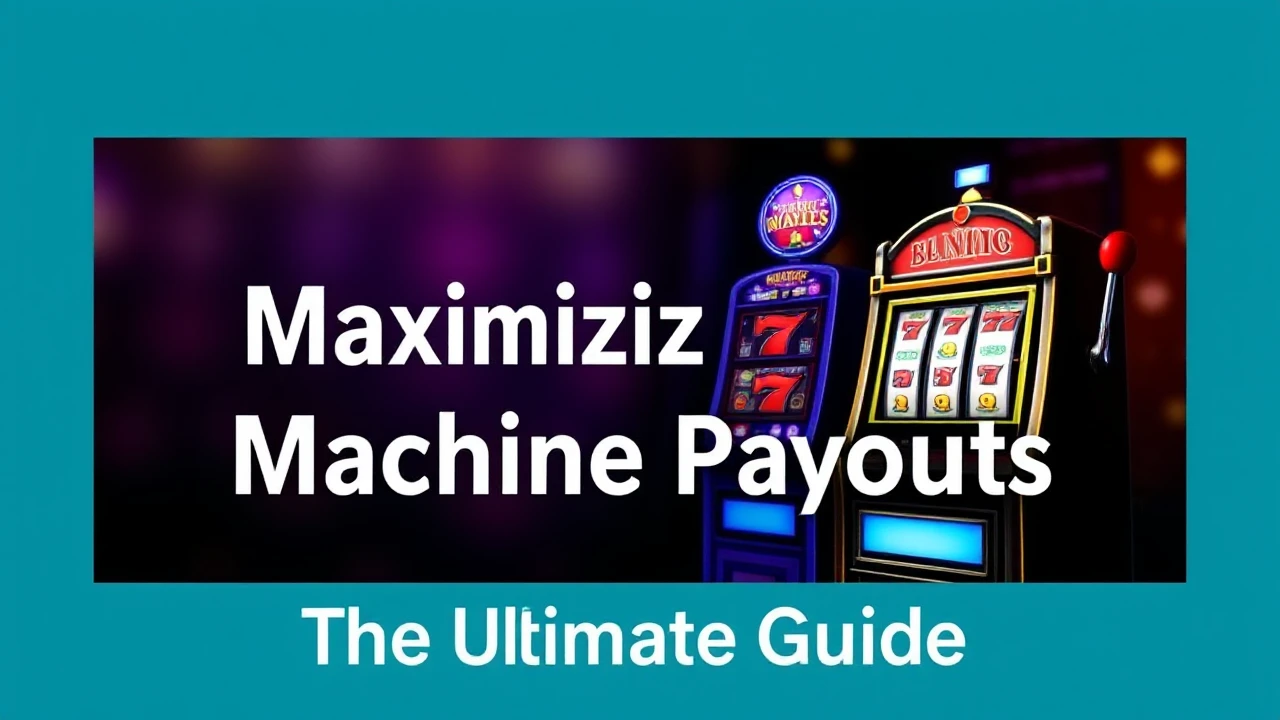 The Ultimate Guide for Maximizing Machine Payouts