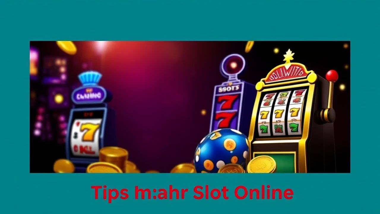 Tips Menang Bermain Slot Online