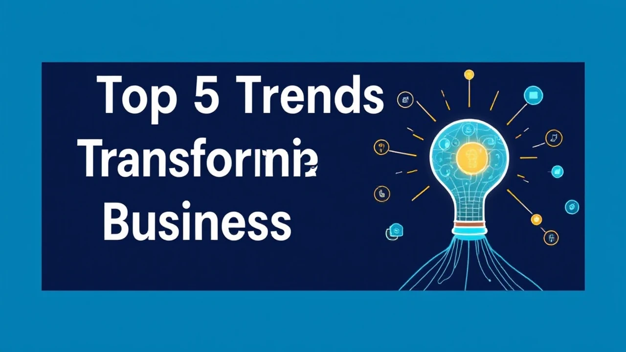 Delving into the Top 5 Trends Transforming the Future of Business Innovation