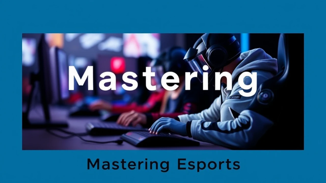 Mastering Esports: A Beginner's Introduction to Professional Gaming
