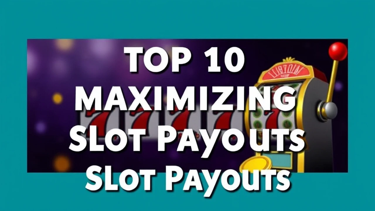 Top 10 Strategies for Maximizing Slot Payouts