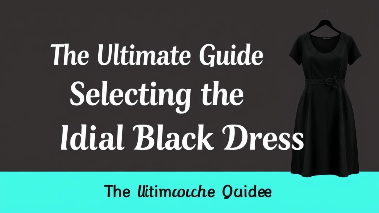 The Ultimate Guide of Selecting the Ideal Little Black Dress