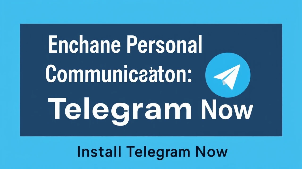 Enhance Personal Communication: Install Telegram Now