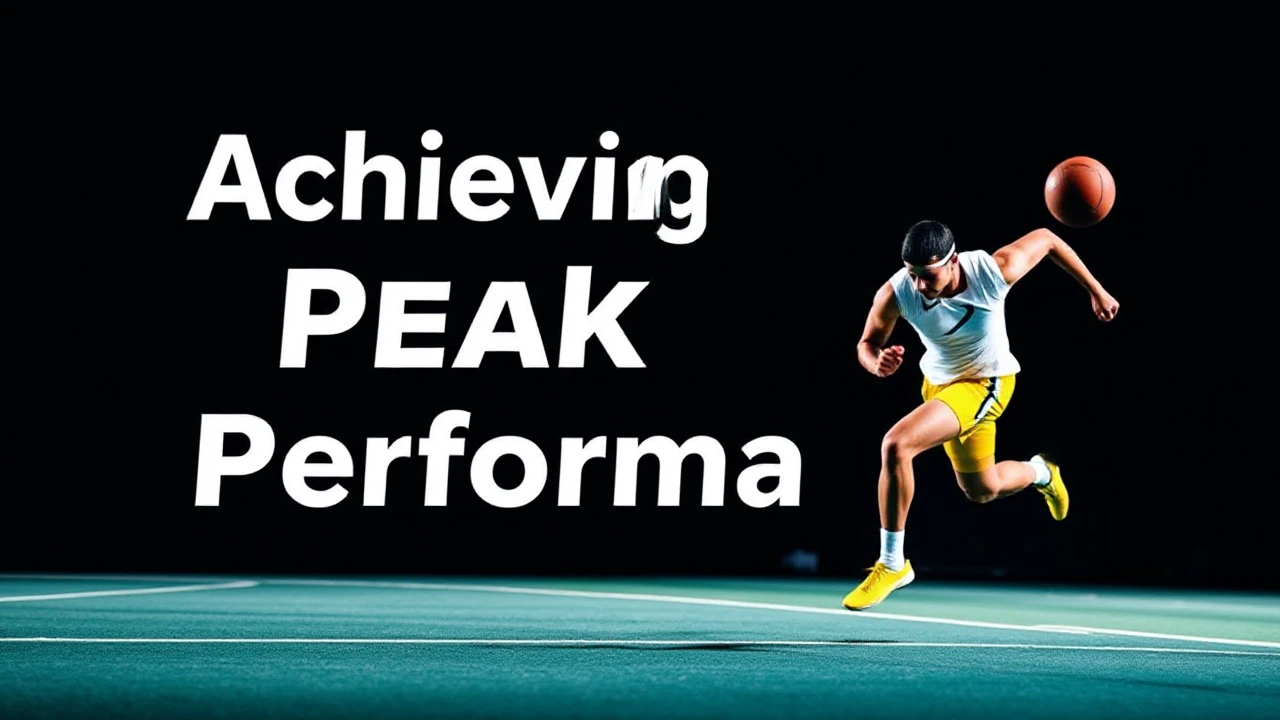 Achieving Peak Performance: Insider Tips from Pro Athletes
