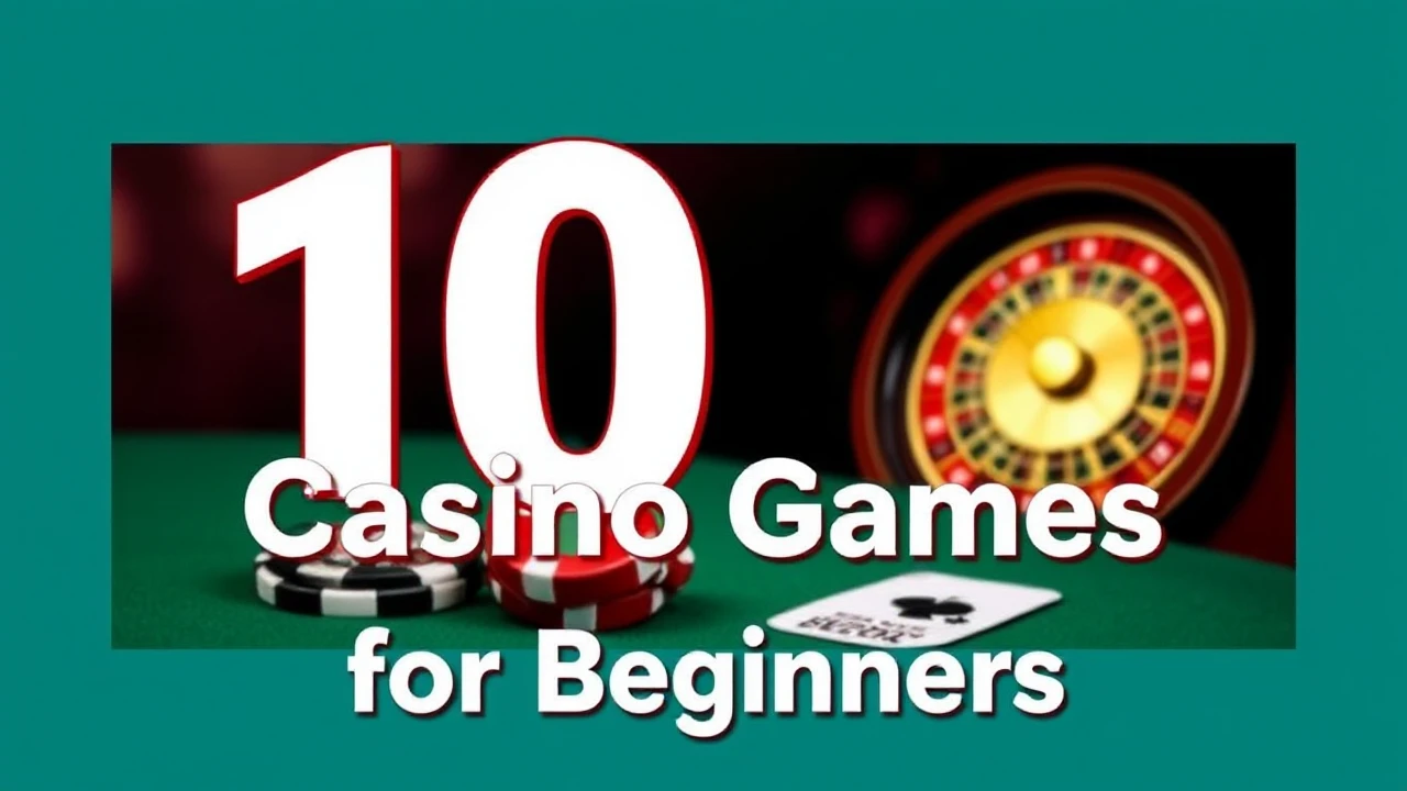 Recommended 10 Must-Try Casino Games for Beginners