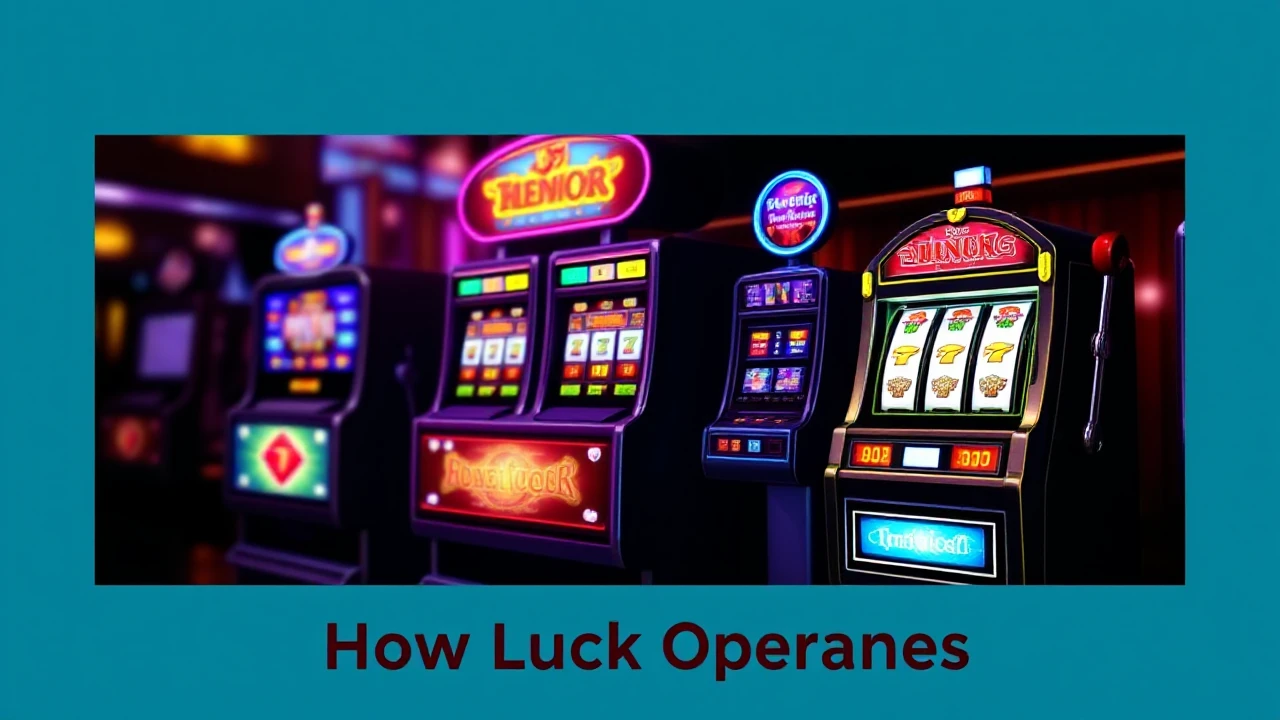 Decoding the Mystery of Slot Machines: How Luck Operates