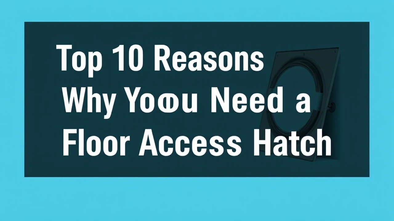 Top 10 Reasons Why You Need a Floor Access Hatch