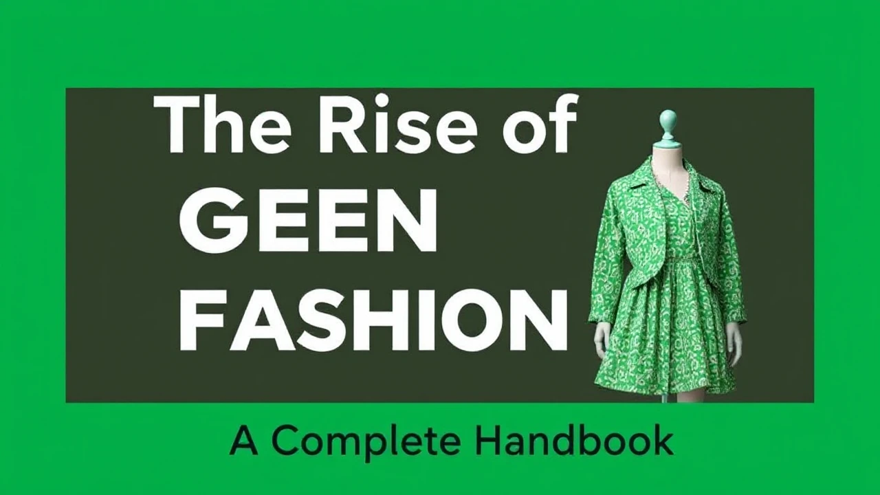 The Rise of Green Fashion: A Complete Handbook