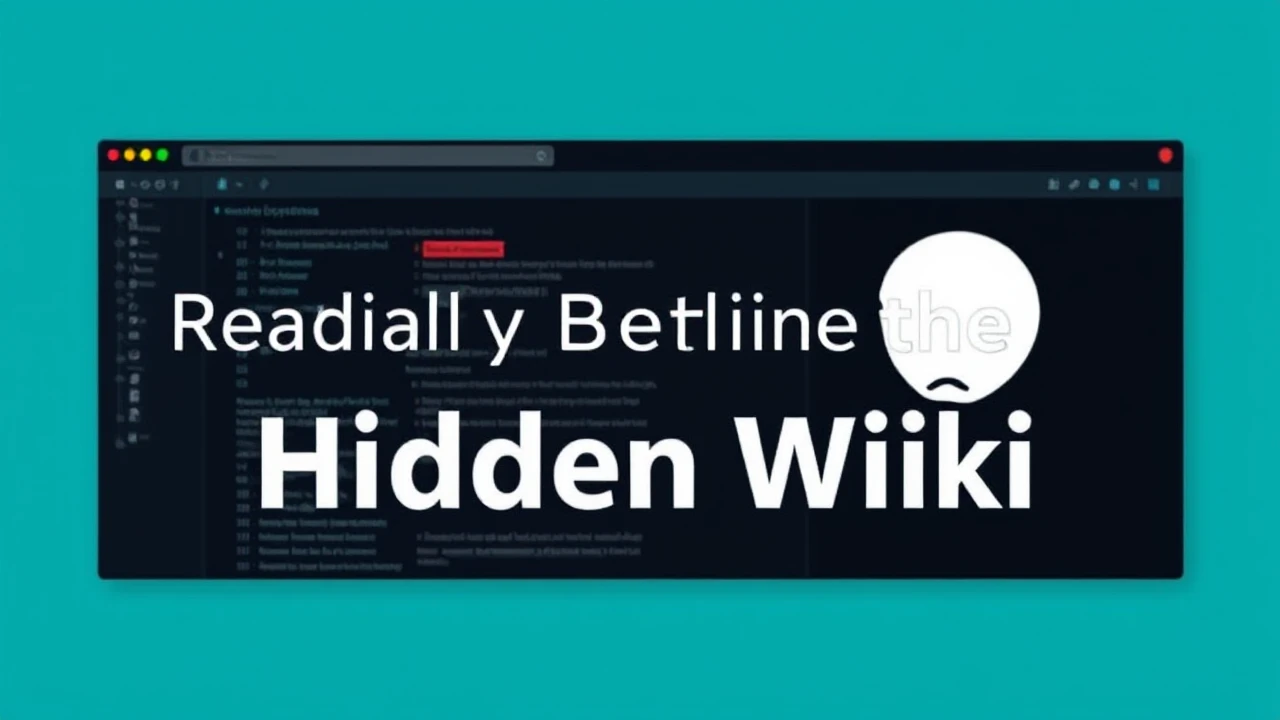 Uncovering the Reality Behind the Hidden Wiki