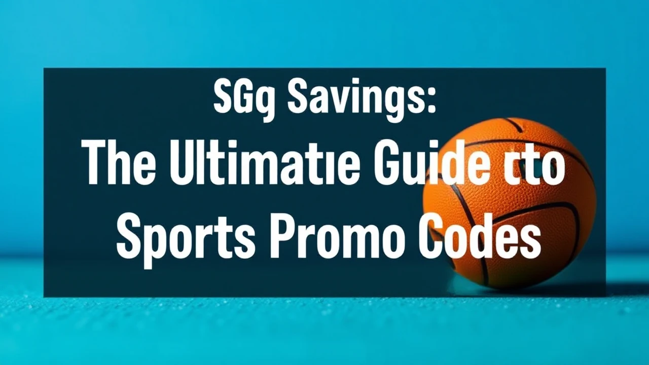 Score Big Savings: The Ultimate Guide to Sports Promo Codes!